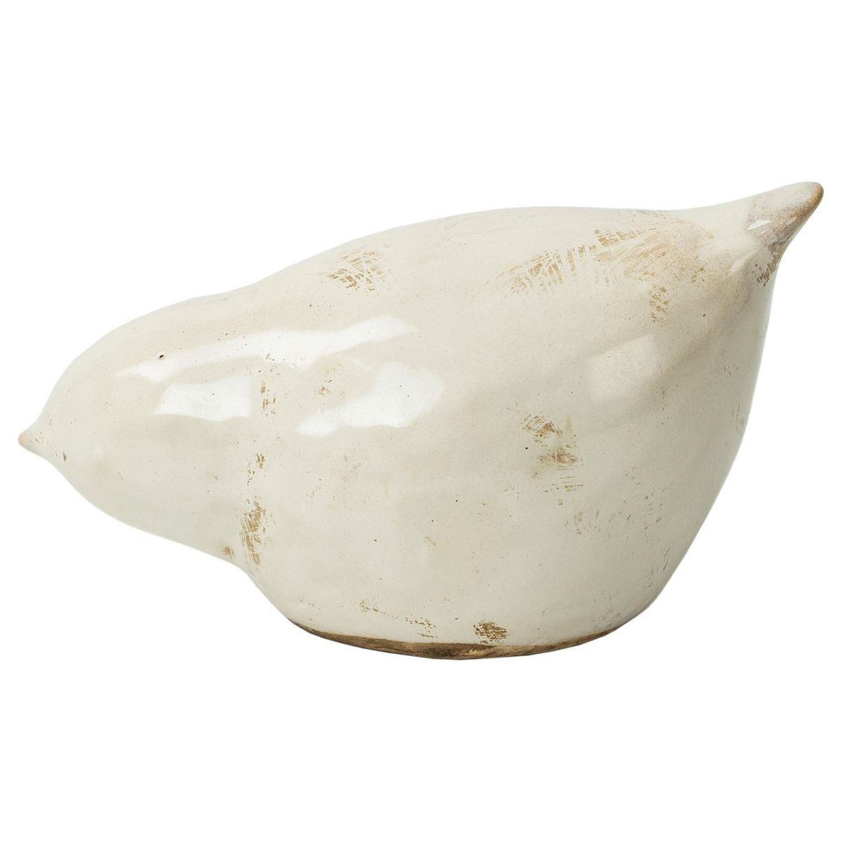 JUST HOME COLLECTION - Pájaro Blanco 17x9x9cm