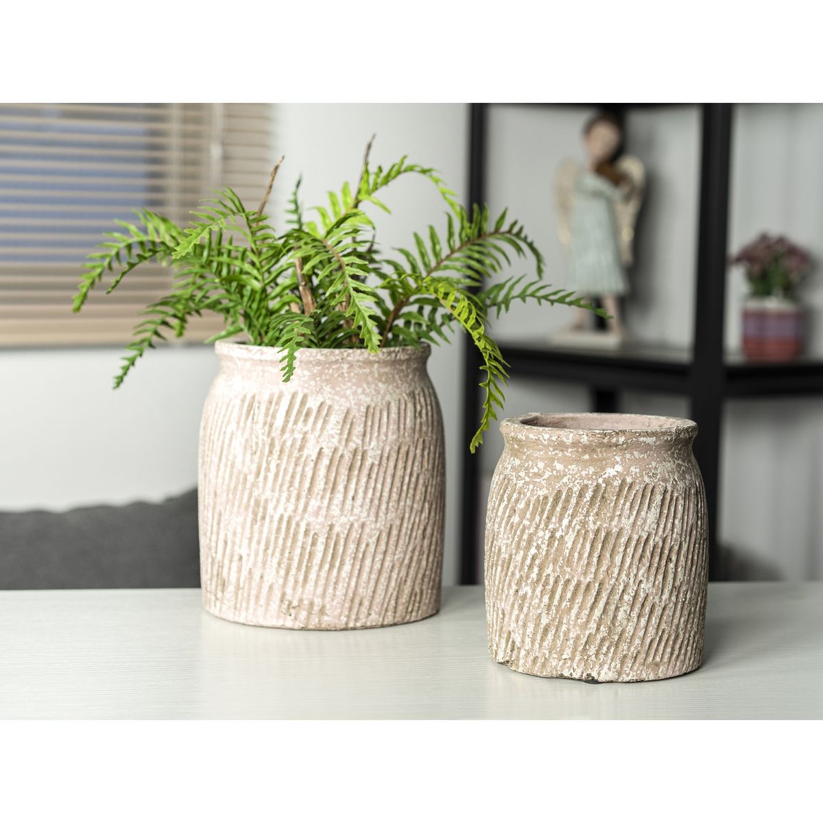 JUST HOME COLLECTION - Maceta Natural 19x19x20.5cm