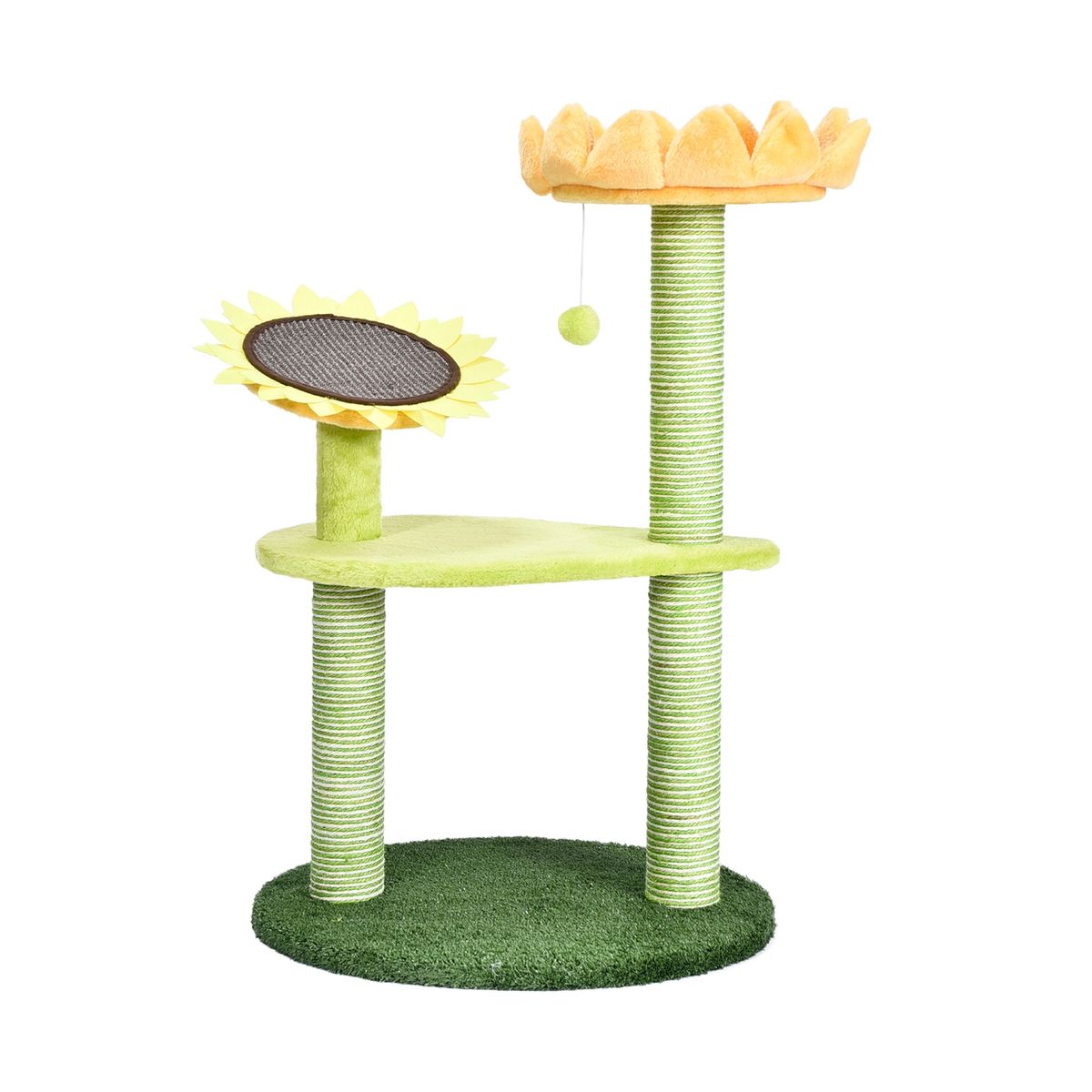 PETIZOOS - Rascador de Gato Girasol 95 cm.