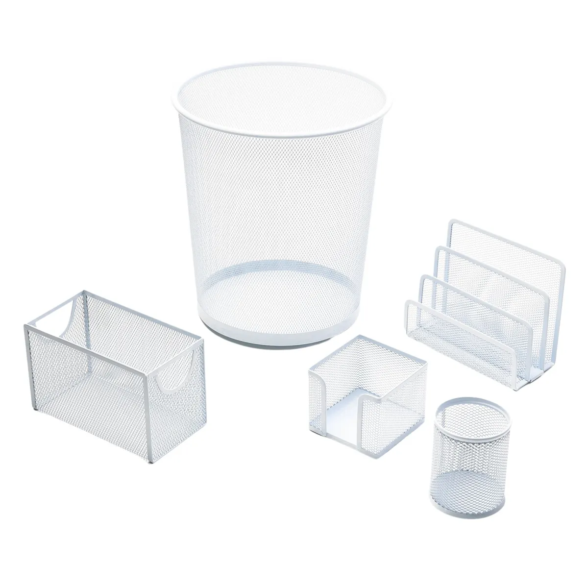 JUST HOME COLLECTION - Set 5 Piezas Organizadores de Escritorio