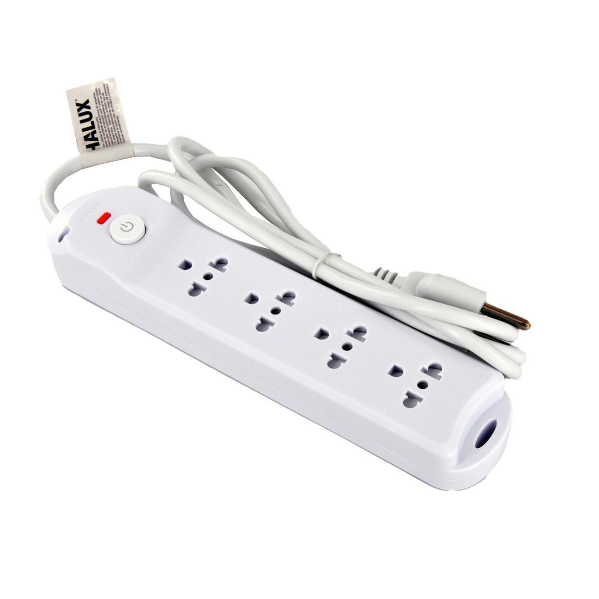 HALUX - Extensión Univ 4T 1.5M Blanco