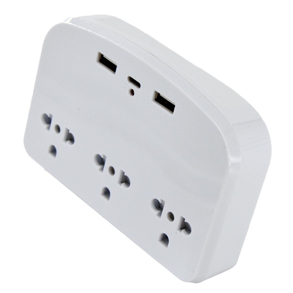 HALUX - Adaptador Univ 3T/2Usb/Usb-C B