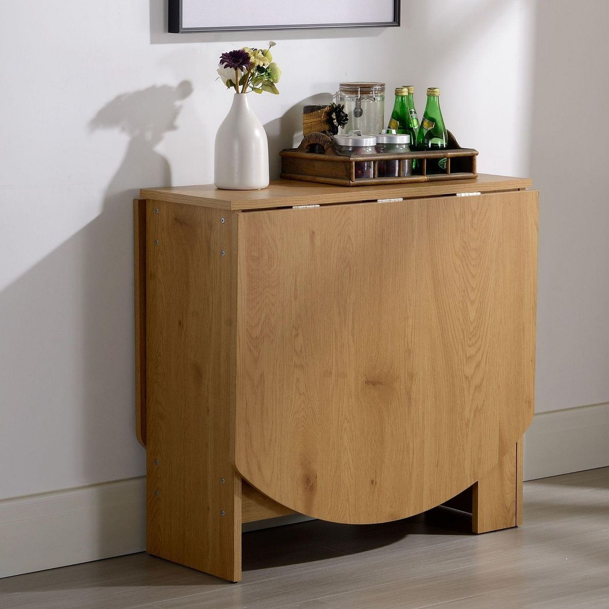 JUST HOME COLLECTION - Mesa de Comedor Plegable Dora 163x80x75cm