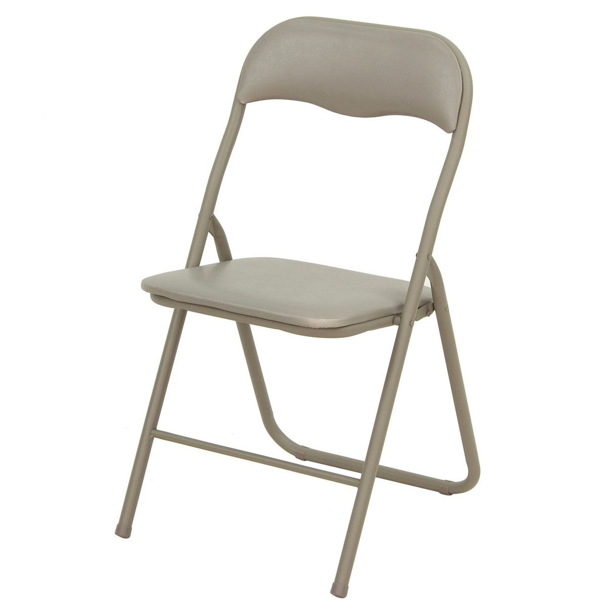 JUST HOME COLLECTION - Silla Plegable PVC Taupe