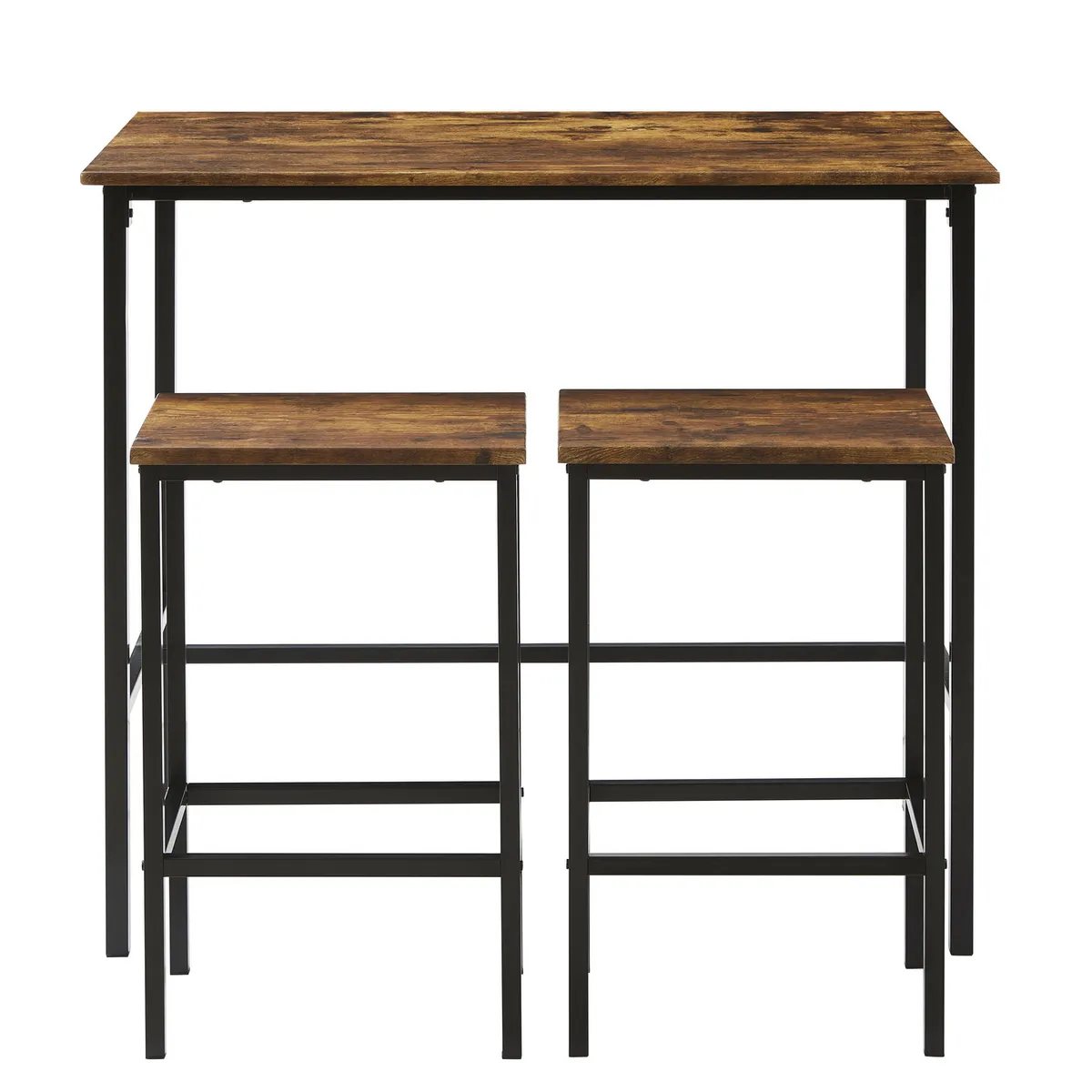 JUST HOME COLLECTION - Juego de Comedor Bar 2 Sillas Fair