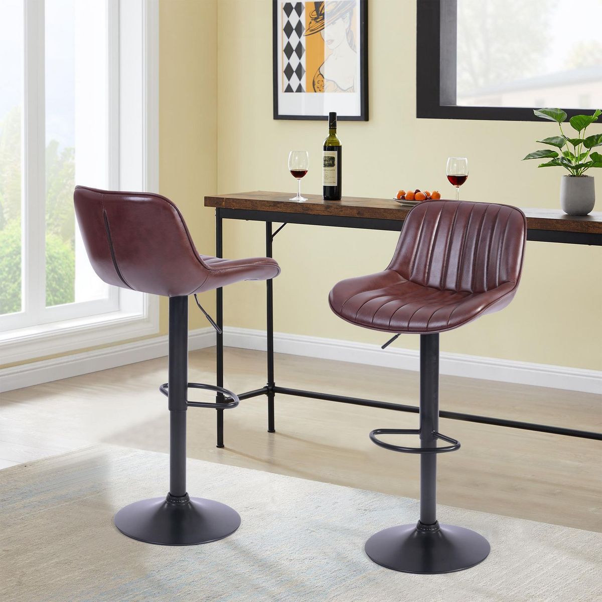 JUST HOME COLLECTION - Silla Bar Tacels