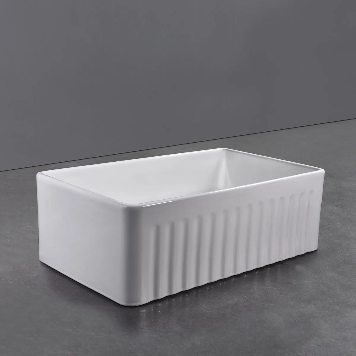 SENSI DACQUA - Lavadero de Cocina Cerámico 1 Poza 46x76x25.5cm