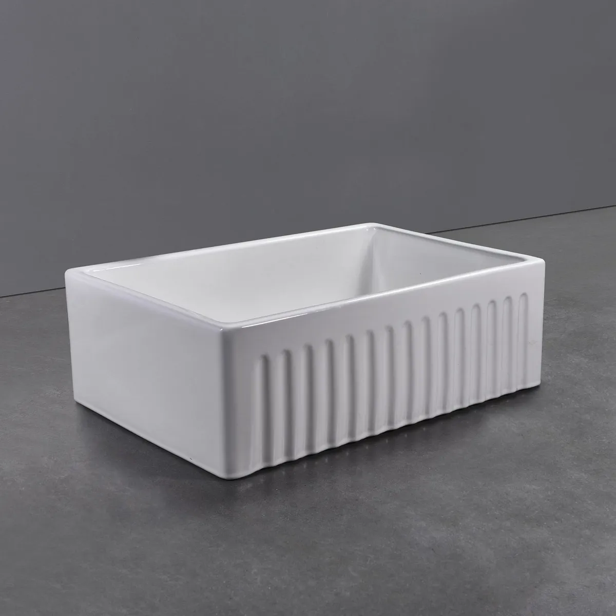 SENSI DACQUA - Lavadero de Cocina Cerámico 1 Poza 46x61x25.5cm