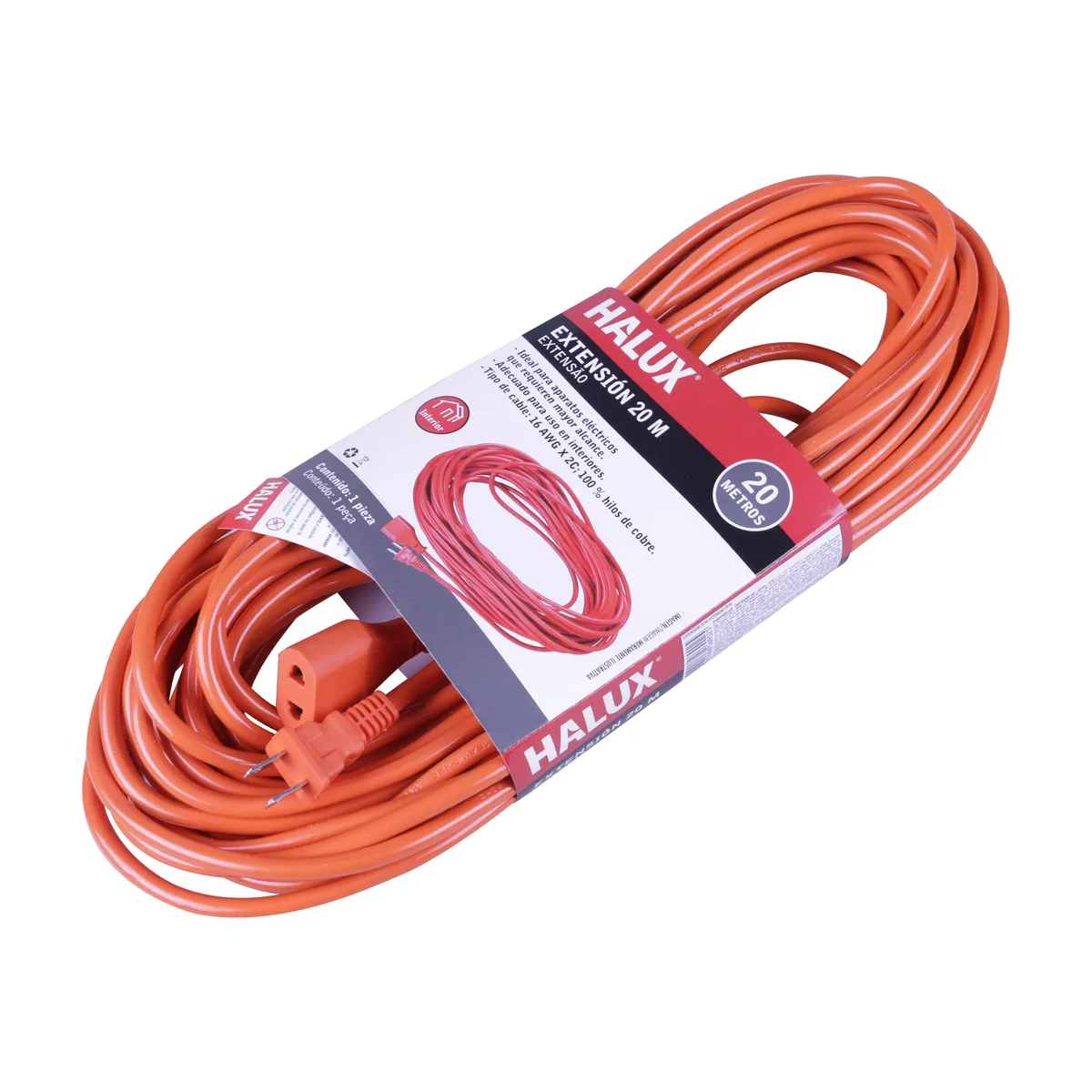HALUX - Extensión naranja Halux 20 metros