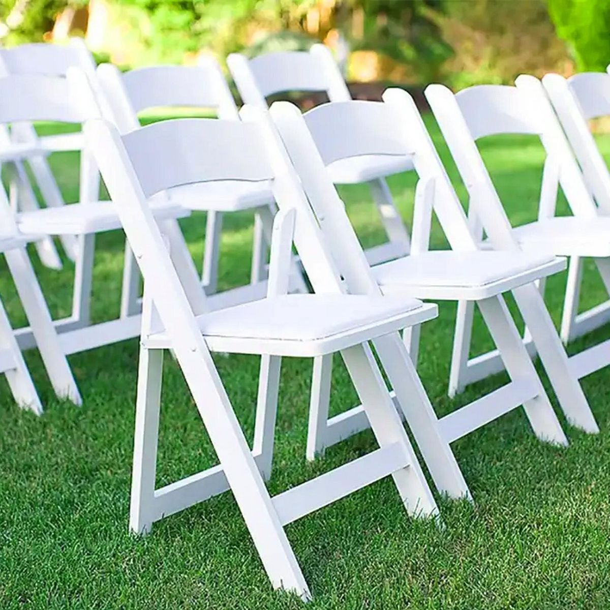 JUST HOME COLLECTION - Silla Evento Plegable Blanca