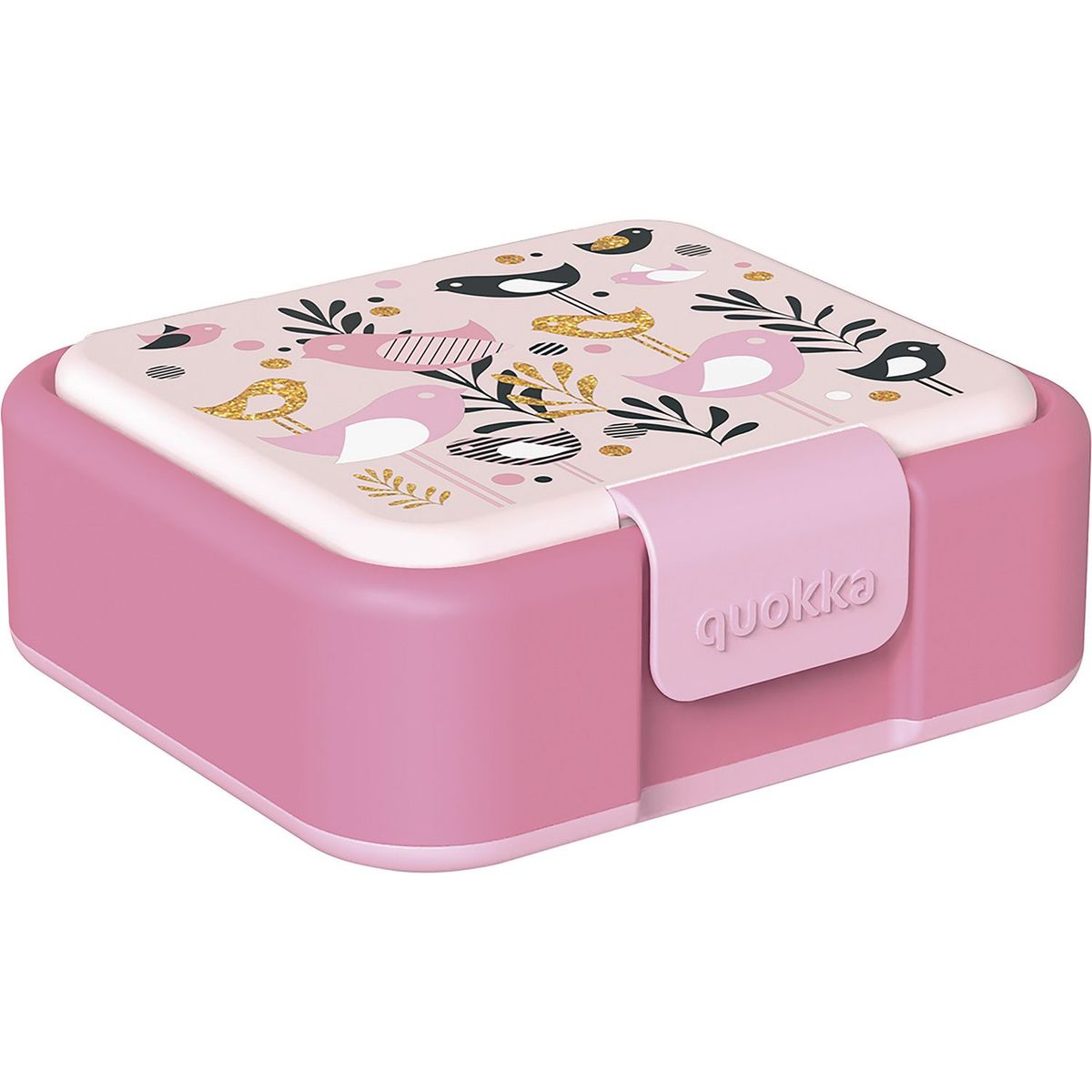 QUOKKA - Lonchera Sandwich Diseño Pájaro Rosado