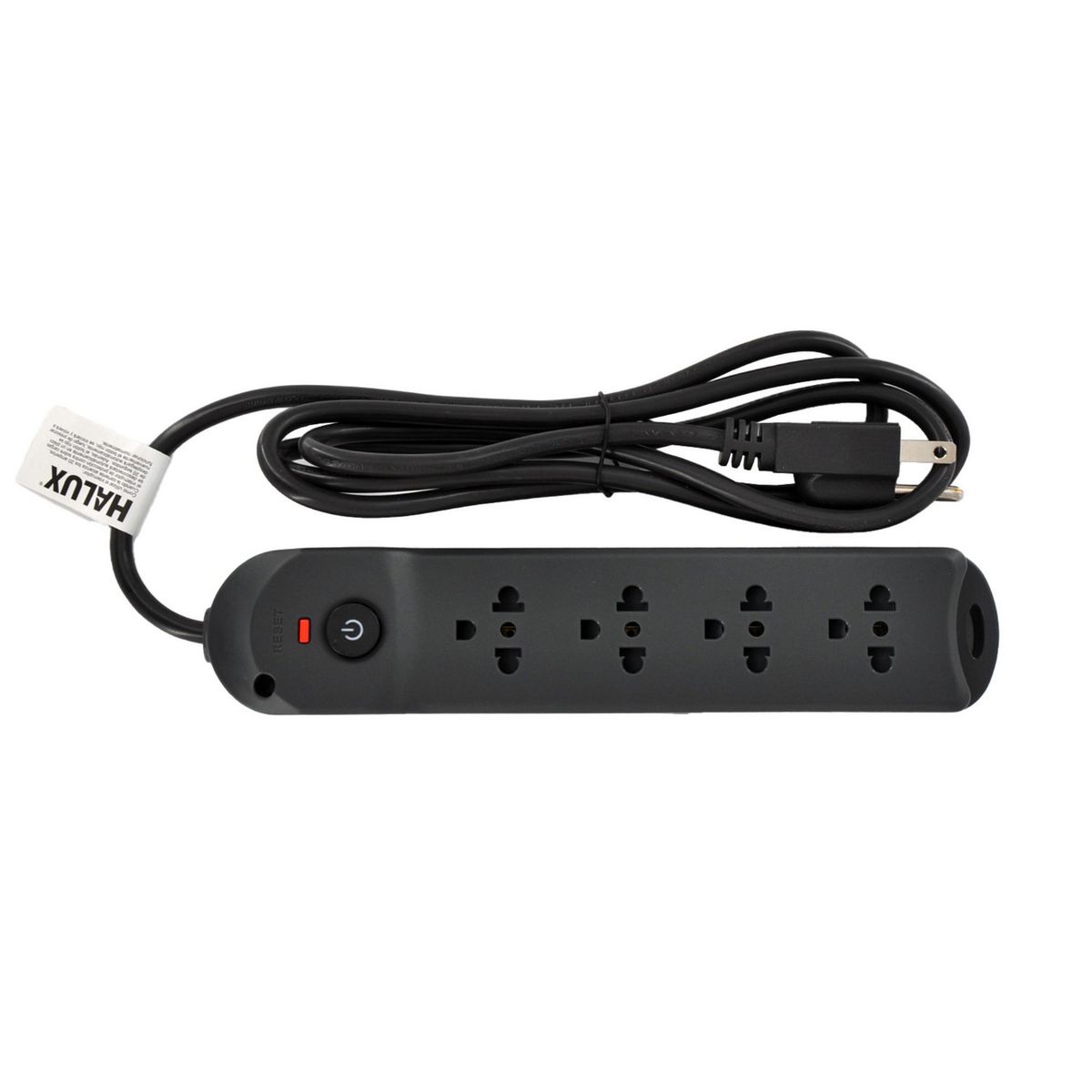 HALUX - Extensión Univ 4T 1.5M Negro