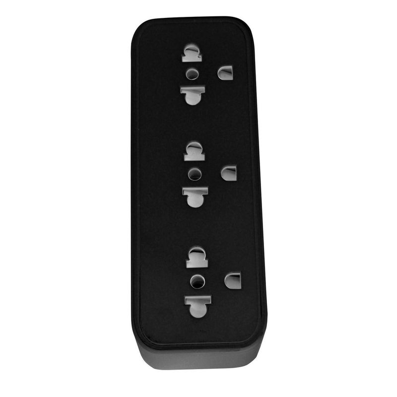 HALUX - Adaptador universal Halux 3T Negro