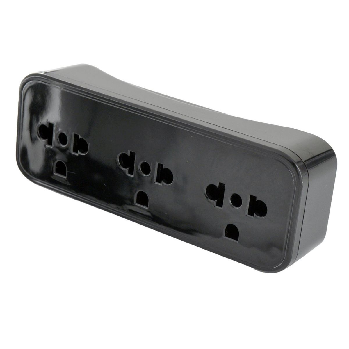 HALUX - Adaptador Universal 3T Negro