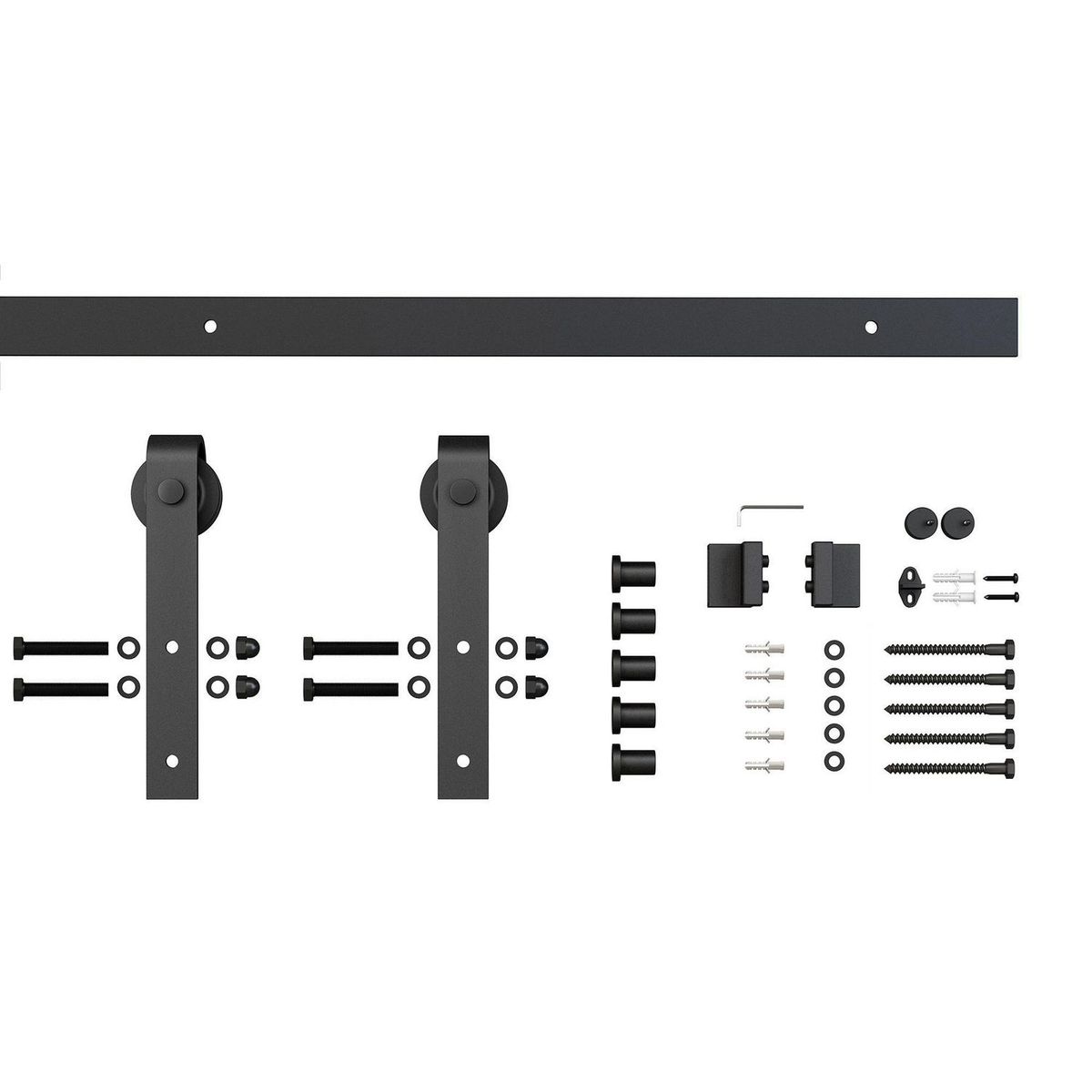 HOLZTEK - Puerta Corrediza MDF GRIS 91x301x3,5