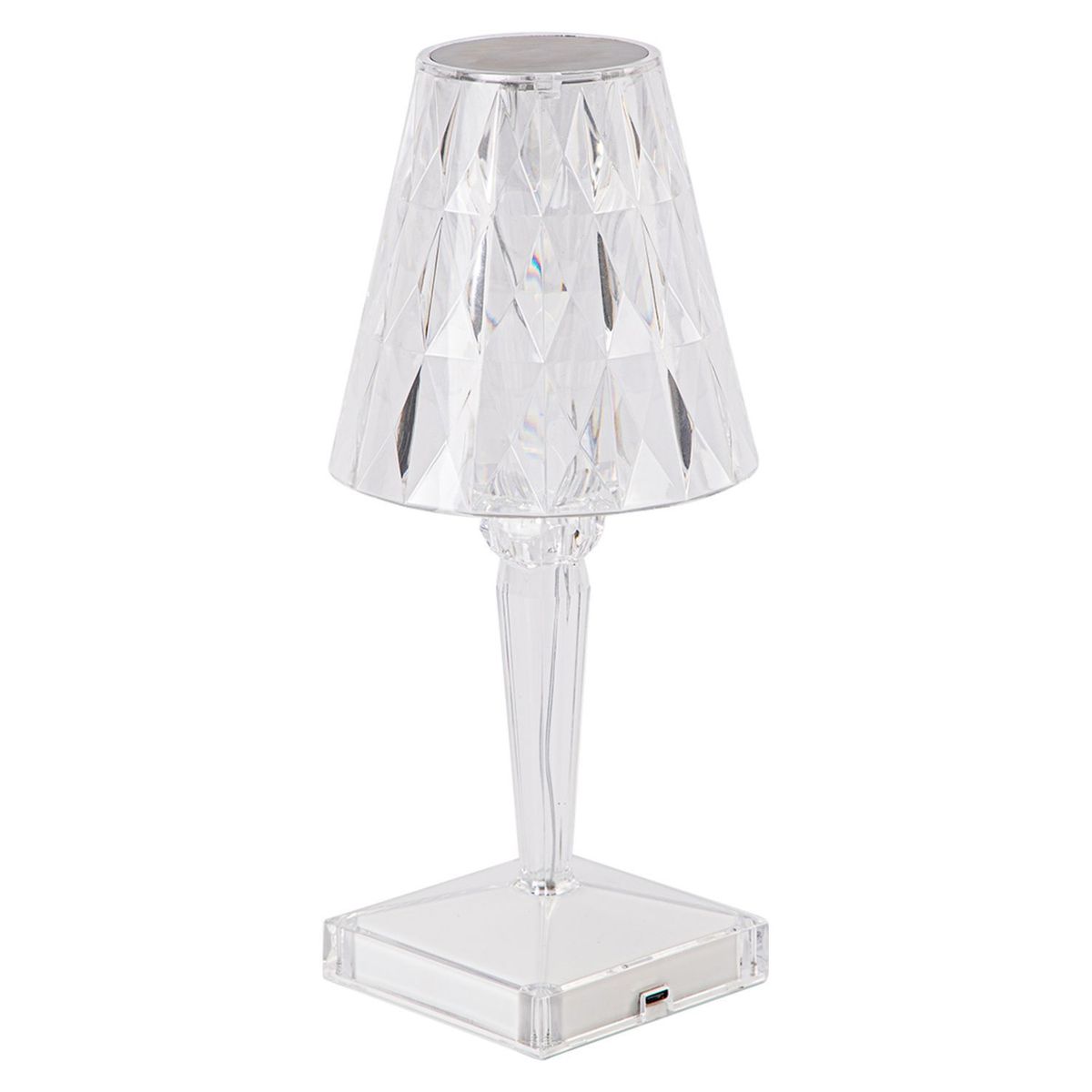 JUST HOME COLLECTION - Lámpara de Mesa LED Inalámbrica Recargable por USB Fancy