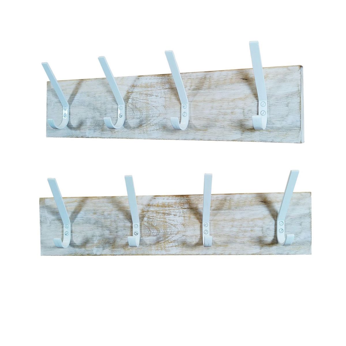 JUST HOME COLLECTION - Perchero 5 Ganchos 60 cm Blanco