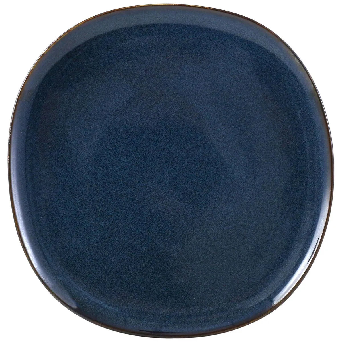 JUST HOME COLLECTION - Plato Cuba 20cm Azul