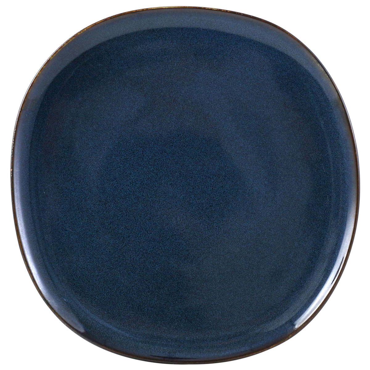JUST HOME COLLECTION - Plato Cuba 20cm Azul