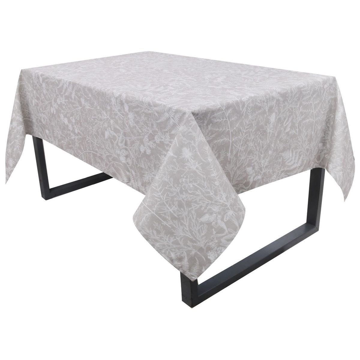 JUST HOME COLLECTION - Mantel Red 180x180cm Rama Taupe