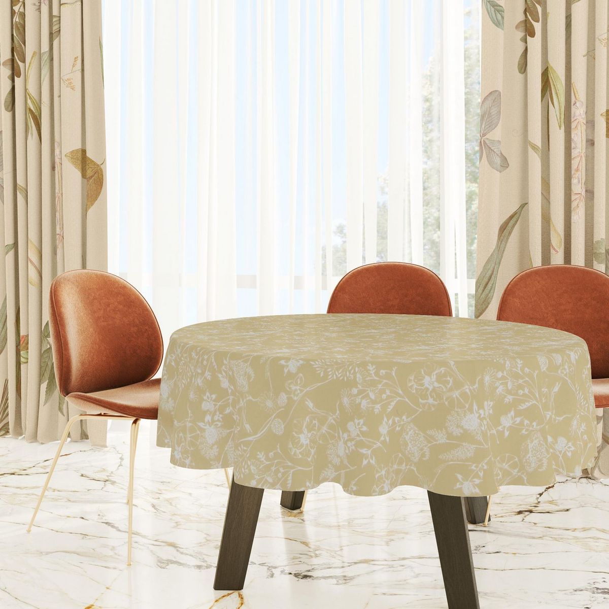 JUST HOME COLLECTION - Mantel Red 180cm Rama Amarillo