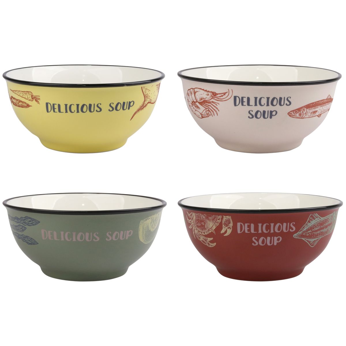 JUST HOME COLLECTION - Set de Bowls 2 Unidades Surtido