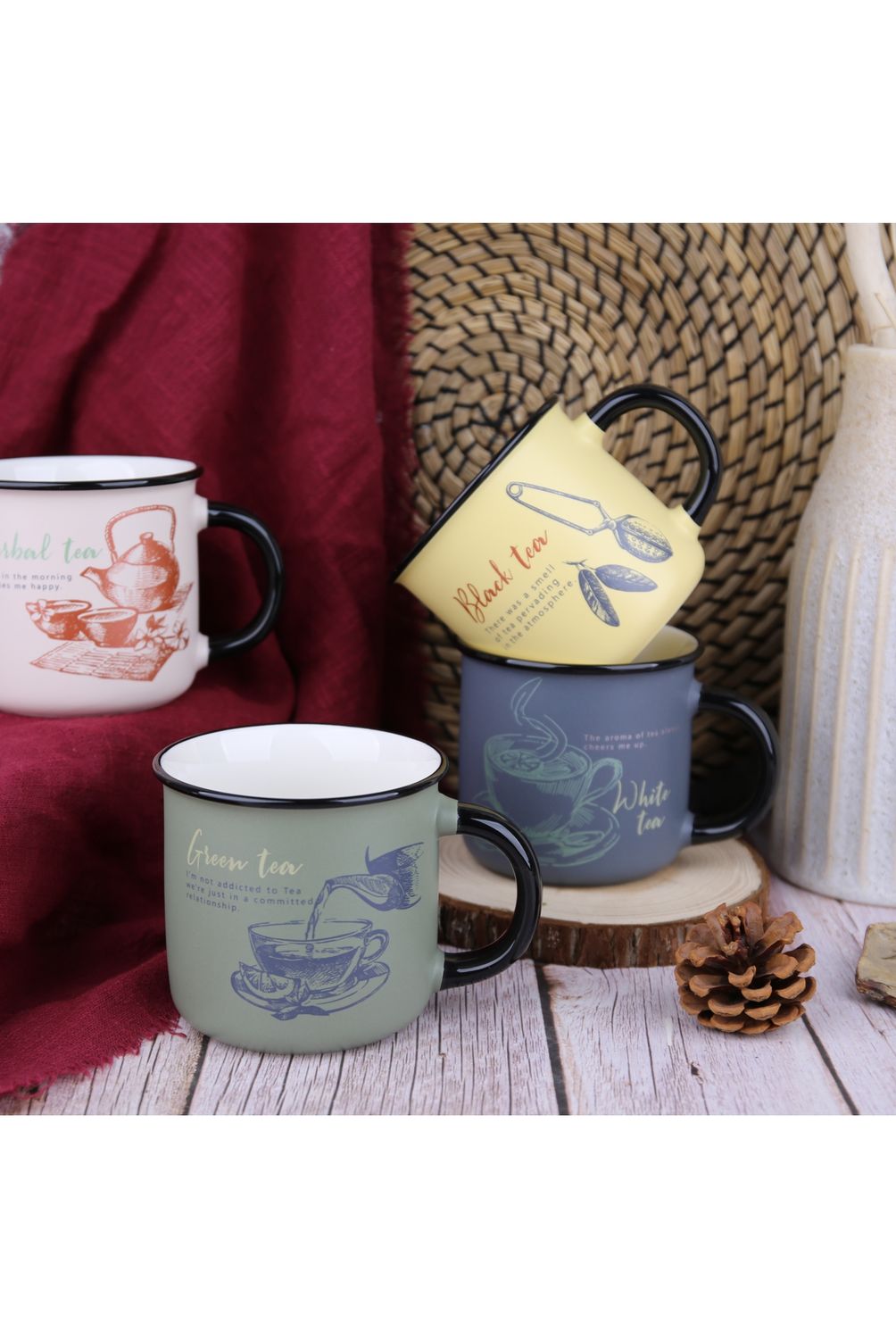 JUST HOME COLLECTION - Mug 370ml Surtido