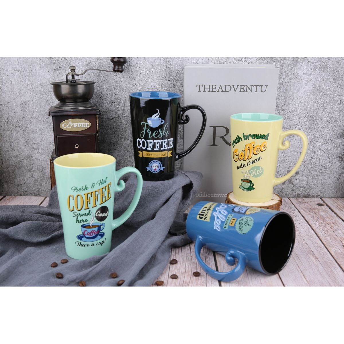 JUST HOME COLLECTION - Mug Alto 530ml Surtido