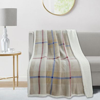 Manta Coral Sherpa 125x150cm Beige