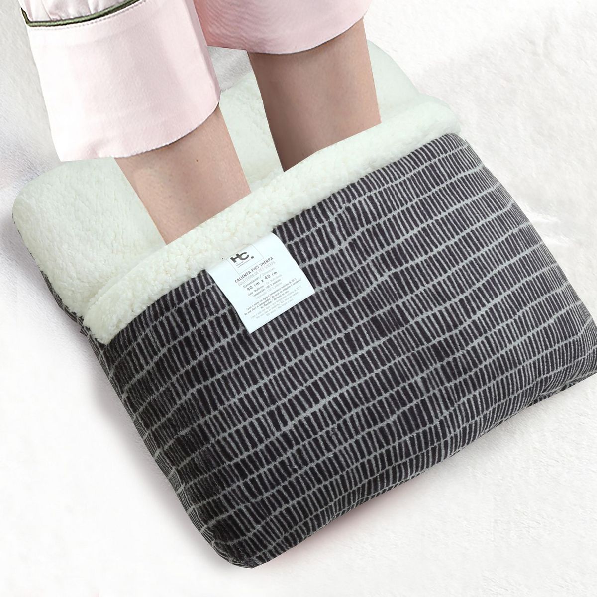 JUST HOME COLLECTION - Calienta Pies Sherpa Surtido