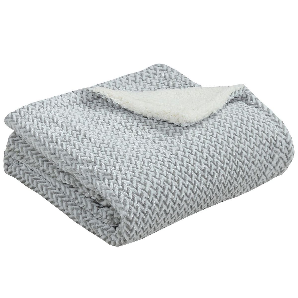 JUST HOME COLLECTION - Manta Urban Jacq 125x150cm Gris