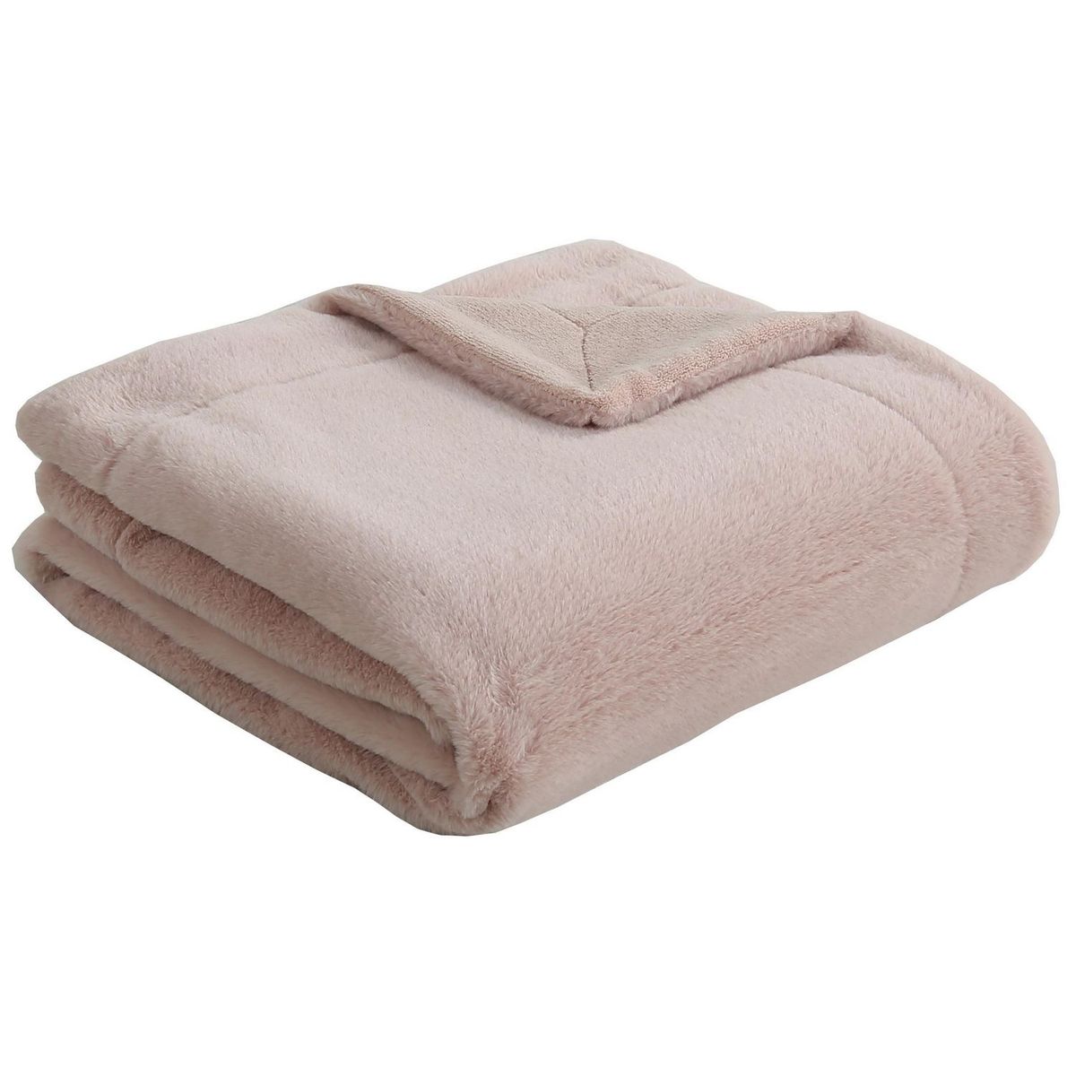 JUST HOME COLLECTION - Manta Clasic Rabit 125x150cm Rosado