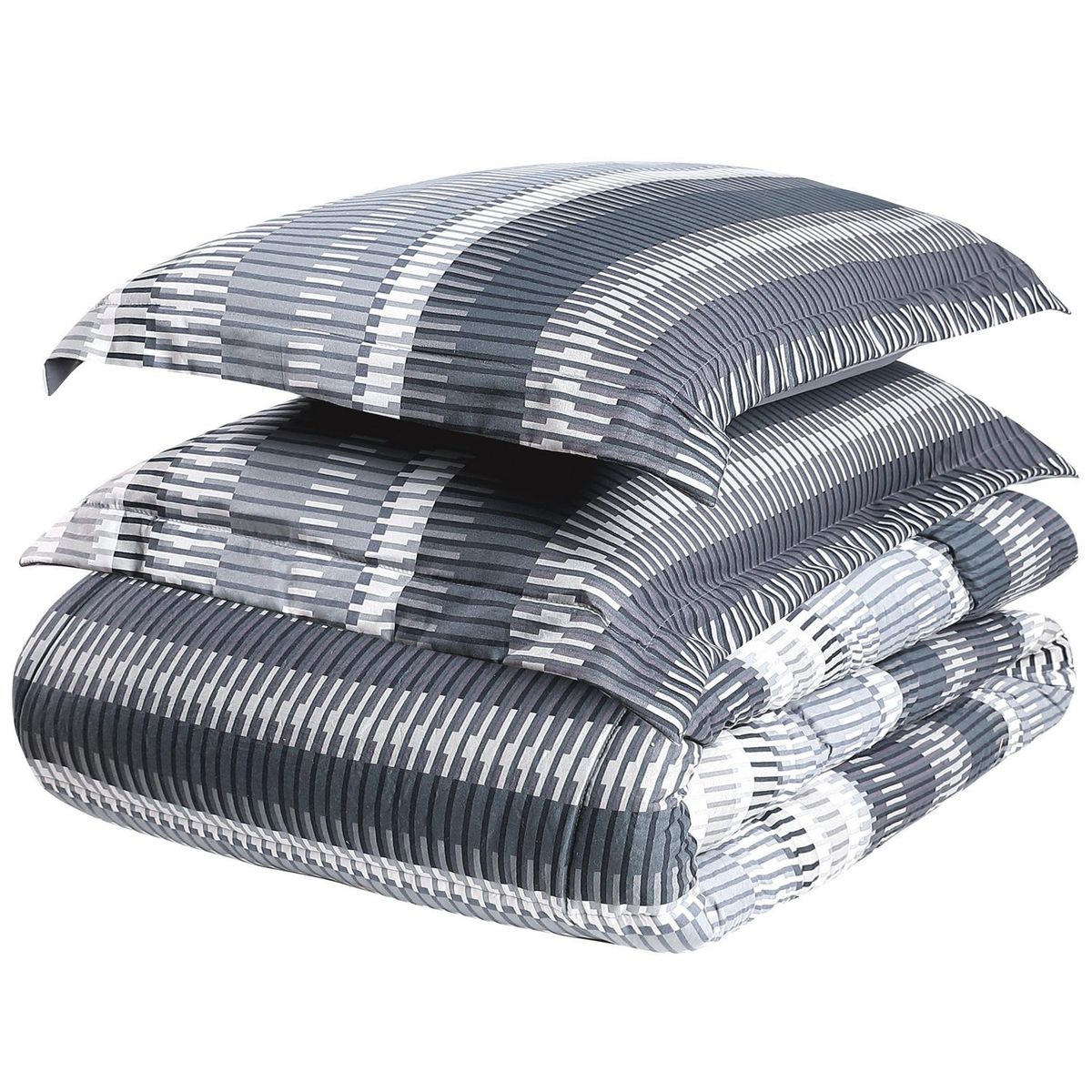 JUST HOME COLLECTION - Plumón Urbano Diseño King Grafito