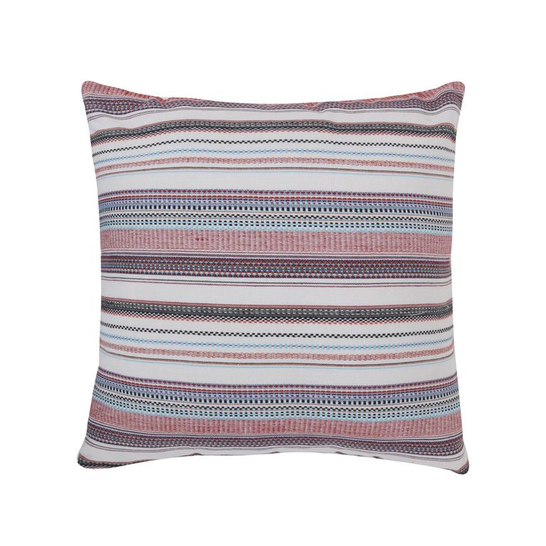 Cojín Franjas 45x45cm Multicolor | Sodimac Falabella