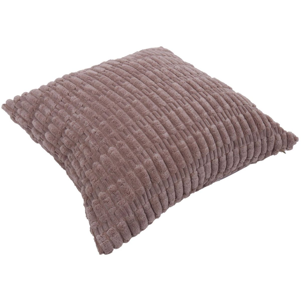 JUST HOME COLLECTION - Cojín Liso 45x45cm Taupe