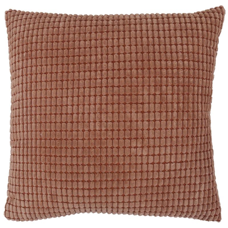 JUST HOME COLLECTION - Cojín Liso 45x45cm Taupe Café Claro