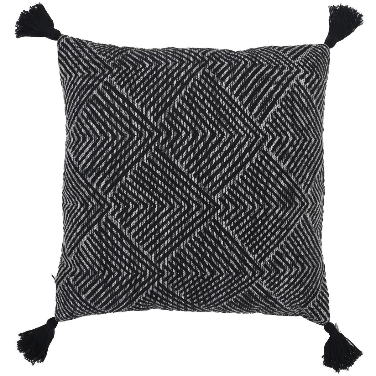 JUST HOME COLLECTION - Cojín Urban 45x45cm Negro