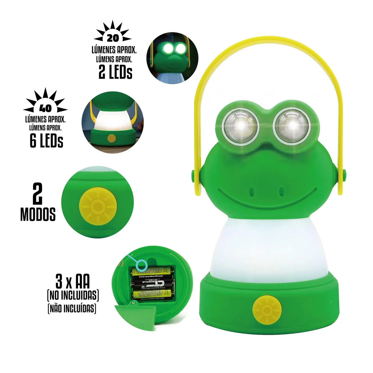 DAIRU - Linterna de Camping Sapito