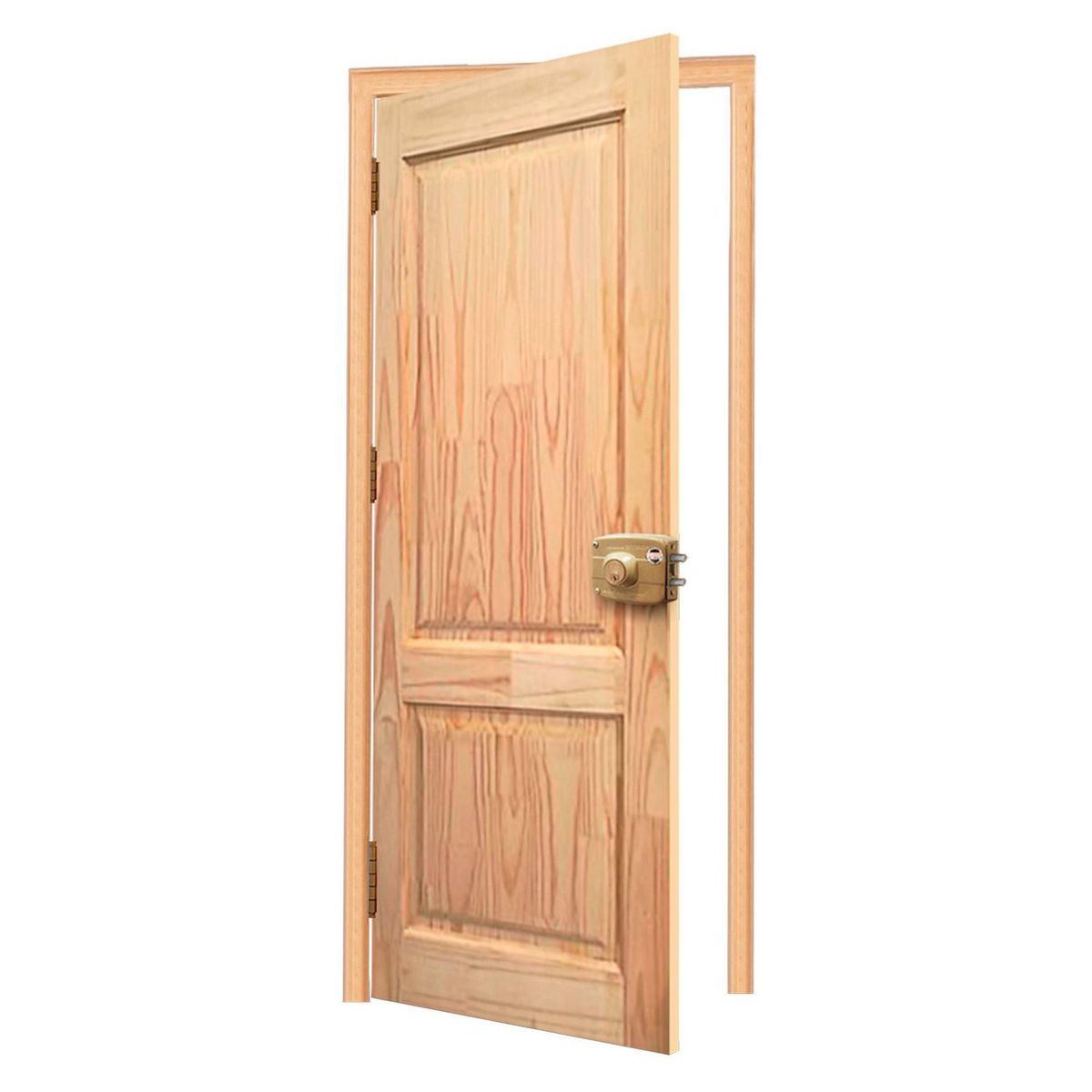 HOLZTEK - Puerta de madera Principal Varsovia 95cm