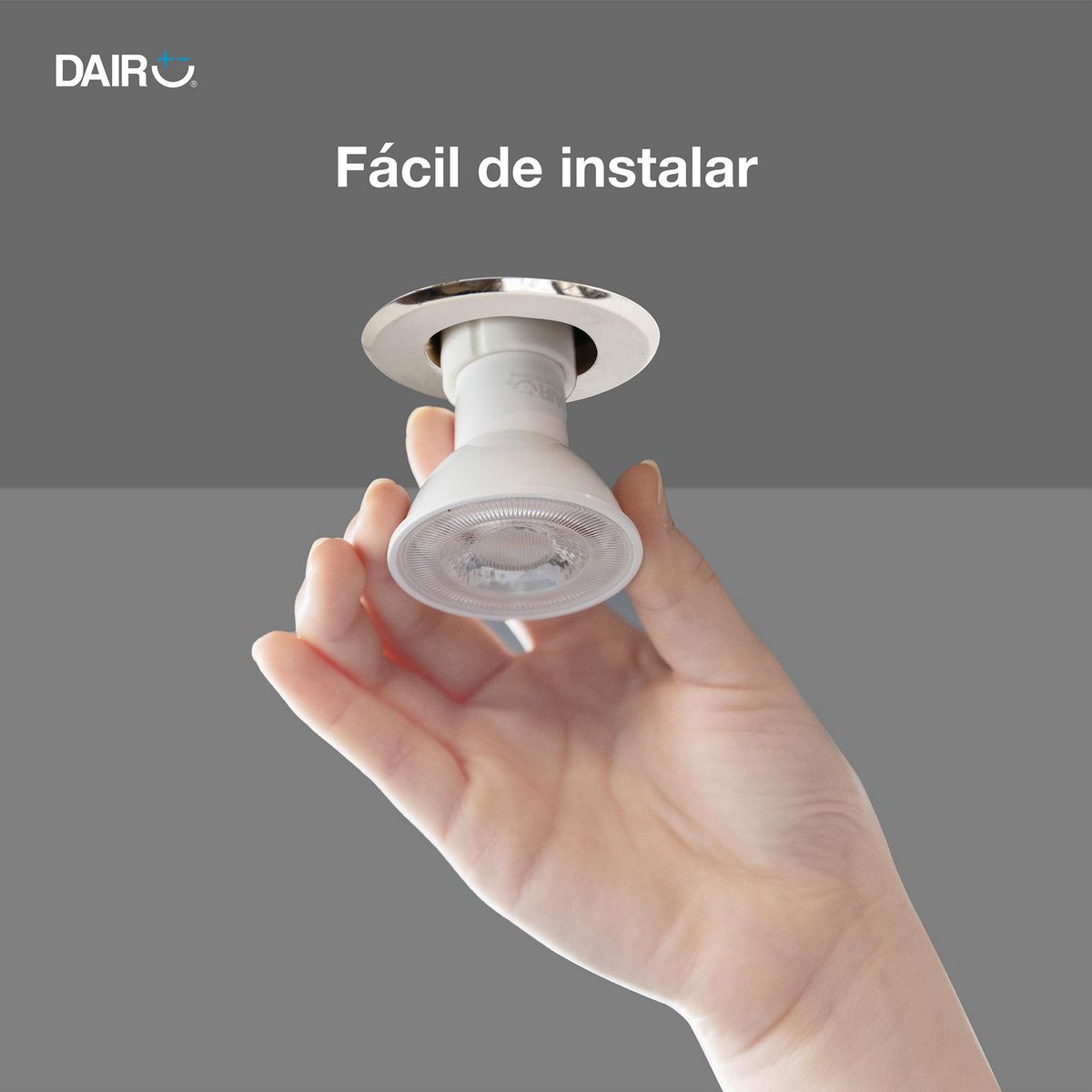 DAIRU - Pack 3 LED 6W Luz Cálida