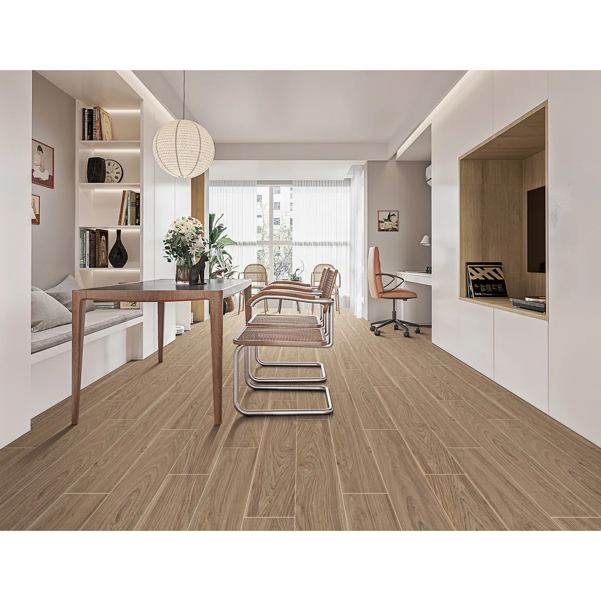 HOLZTEK - Porcelanato Ribe 20x120 1.20M2