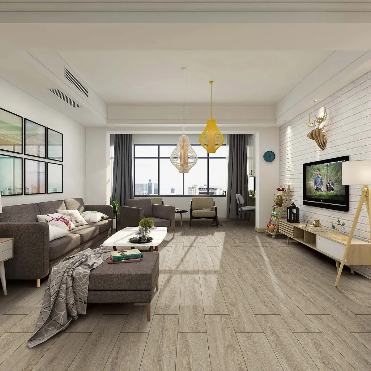 HOLZTEK - Porcelanato Malmo 20x120 1.20m2