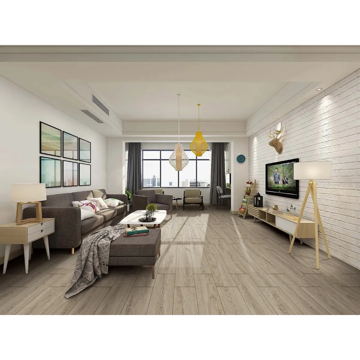 HOLZTEK - Porcelanato Malmo 20x120 1.20m2