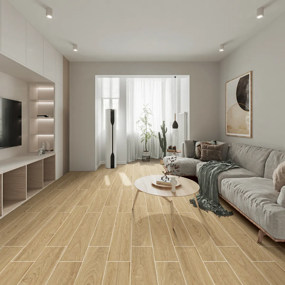 HOLZTEK - Porcelanato Bergen 20x120 1.20m2
