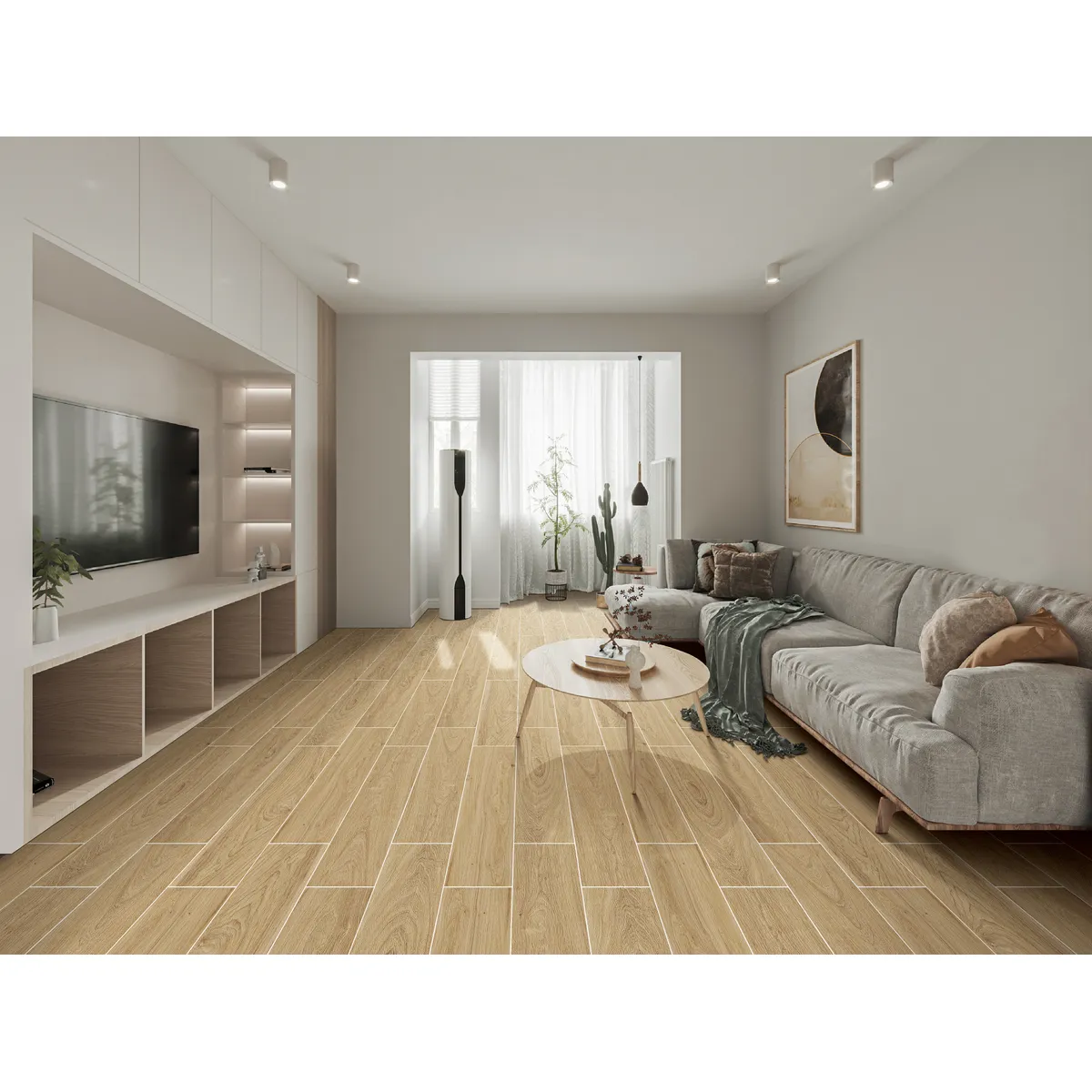 HOLZTEK - Porcelanato Bergen 20x120 1.20m2