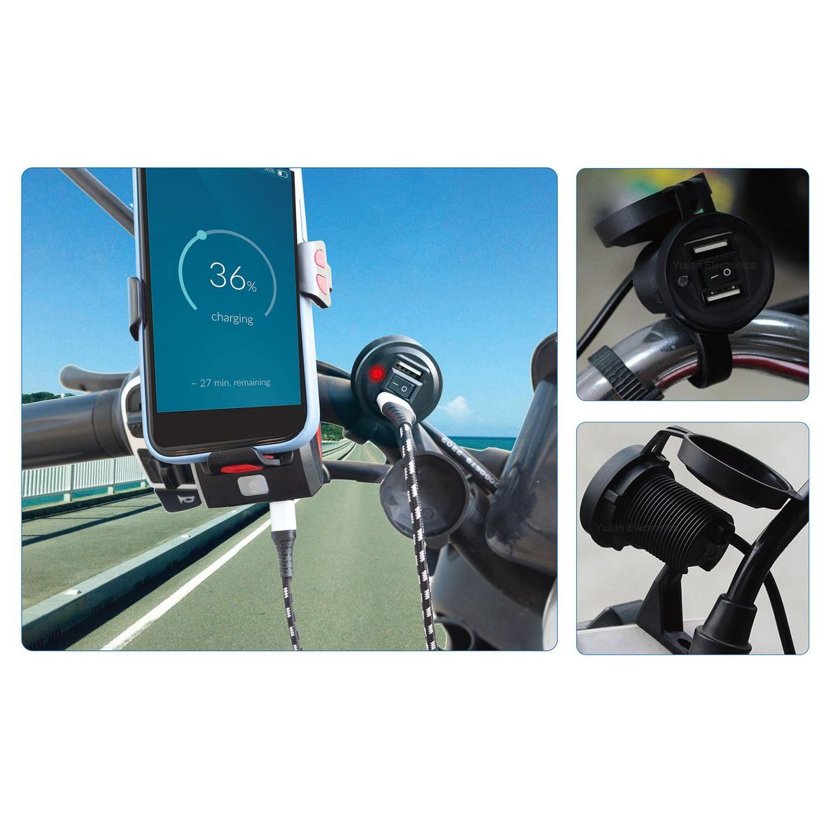 AUTOSTYLE - Cargador 9-24V 2 USB