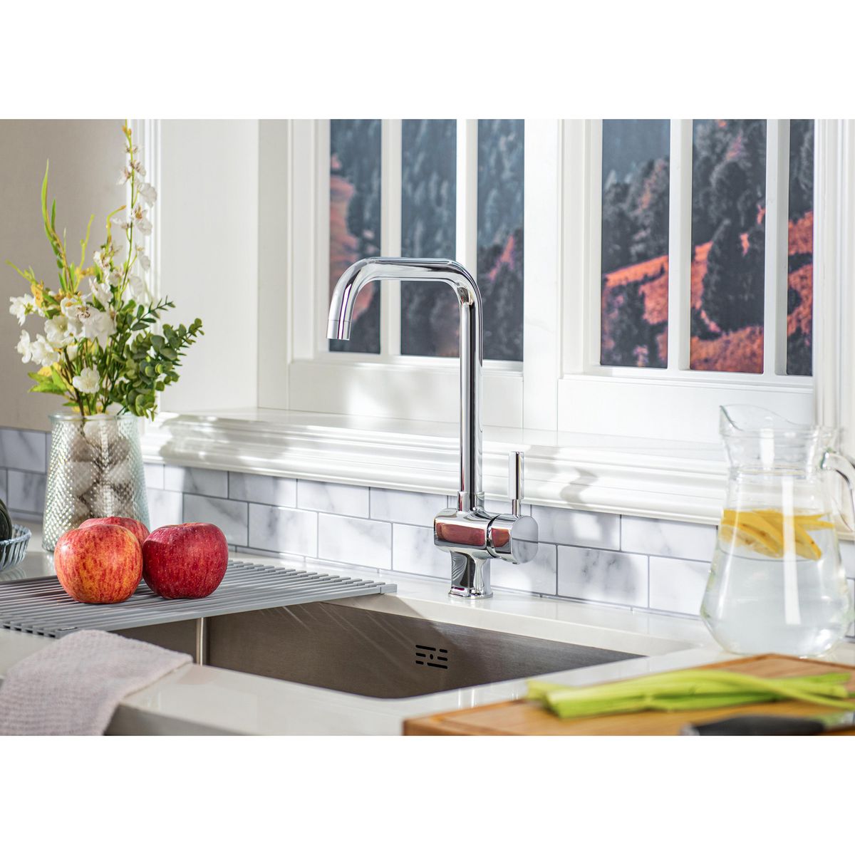 SENSI DACQUA - Llave de Lavatorio Monomando Kai Cromado Alto