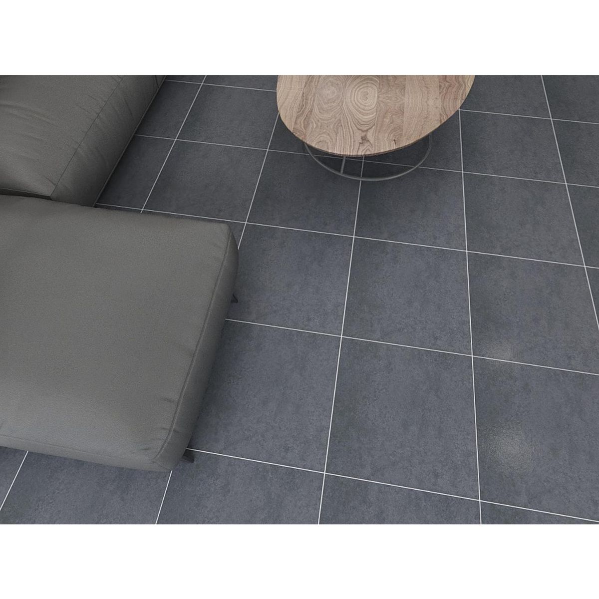 HOLZTEK - Porcelanato Grafito Cementicio 60x60cm 1.44m2