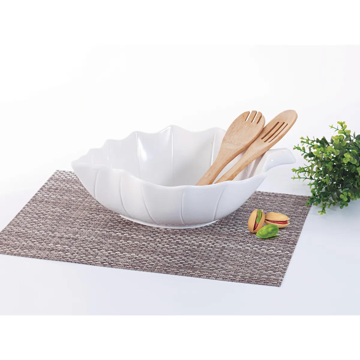 JUST HOME COLLECTION - Set Bowl Ensalada + Cubiertos