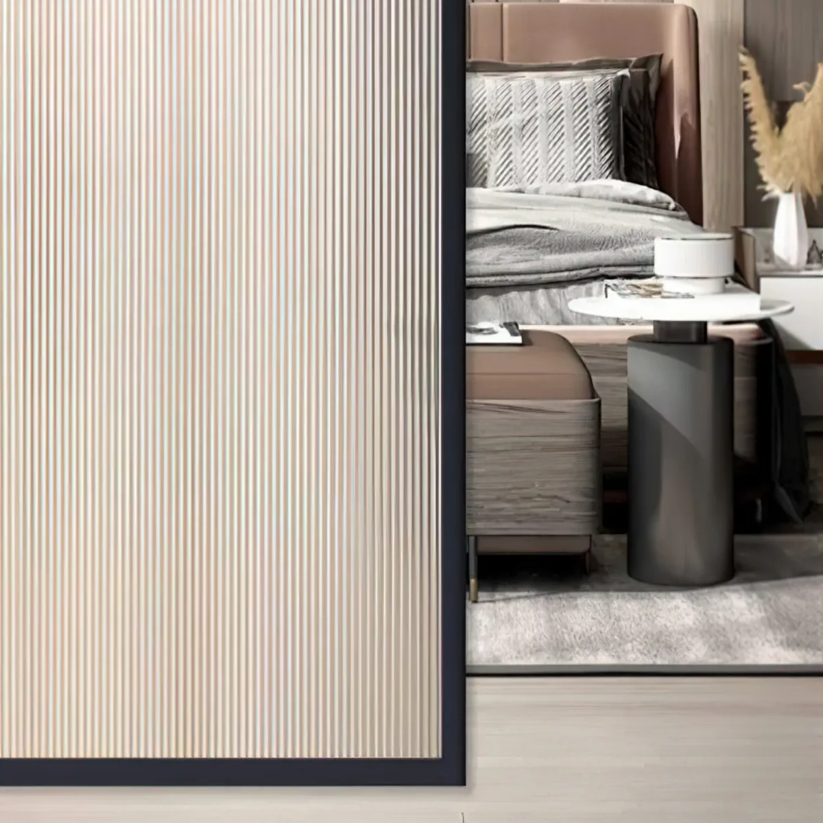 HOLZTEK - Lámina de Privacidad Líneas 1x1